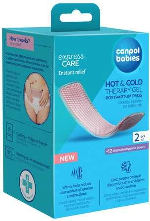 CANPOL BABIES geliniai kompresai po gimdymo HOT&COLD, 2 vnt., 78/022