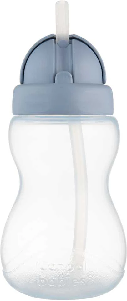 CANPOL BABIES gertuvė su šiaudeliu 12m+, 270ml, 56/109_blu2