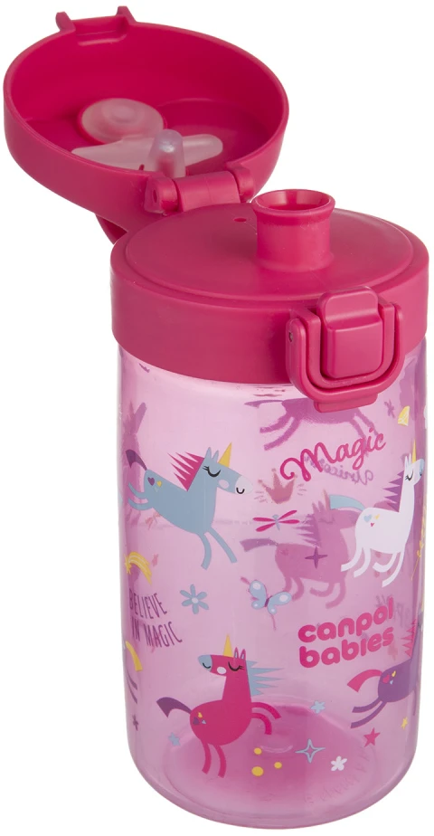 CANPOL BABIES gertuvė vandeniui JUNIOR, 400 ml, Rožinė, 56/624_pin