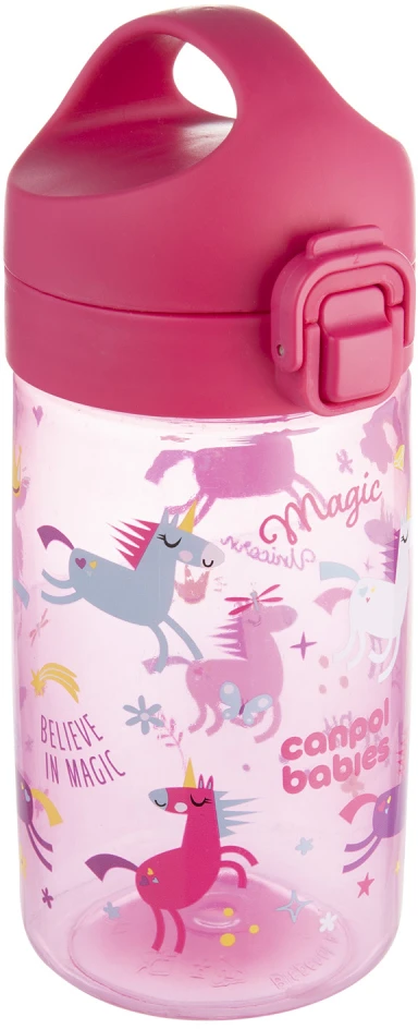 CANPOL BABIES gertuvė vandeniui JUNIOR, 400 ml, Rožinė, 56/624_pin