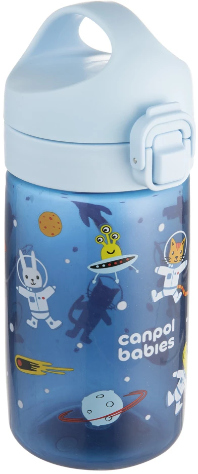 Canpolbabies CANPOL BABIES gertuvė vandeniui JUNIOR, 400 ml, Mėlyna, 56/624_blu