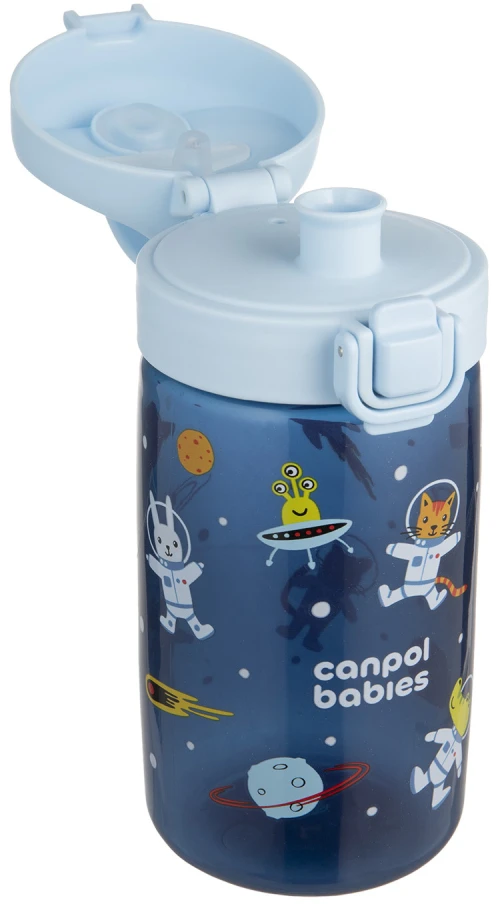 Canpolbabies CANPOL BABIES gertuvė vandeniui JUNIOR, 400 ml, Mėlyna, 56/624_blu