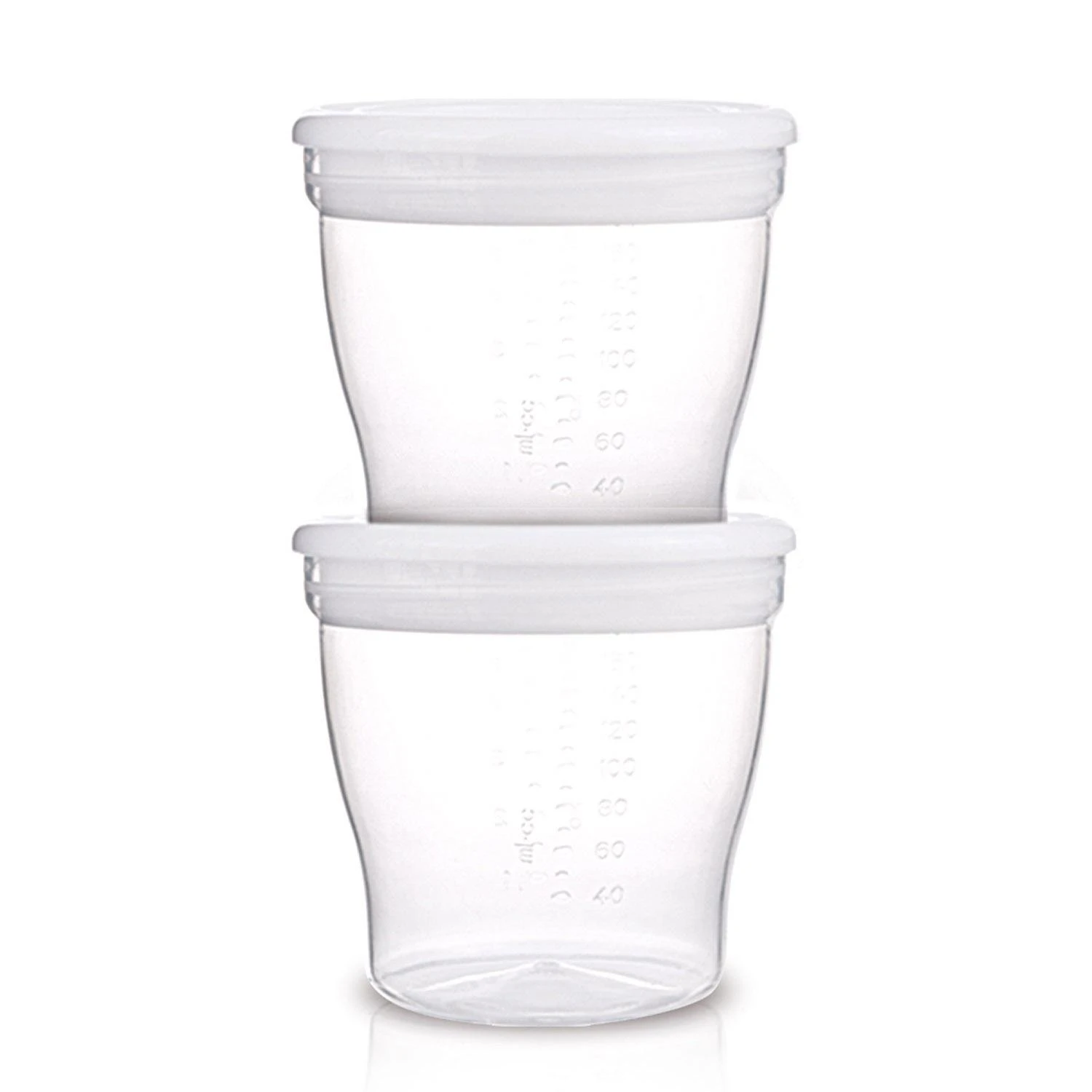 Canpolbabies CANPOL BABIES indeliai mamos pienui/maistui laikyti, 180 ml, 4vnt., 204 12