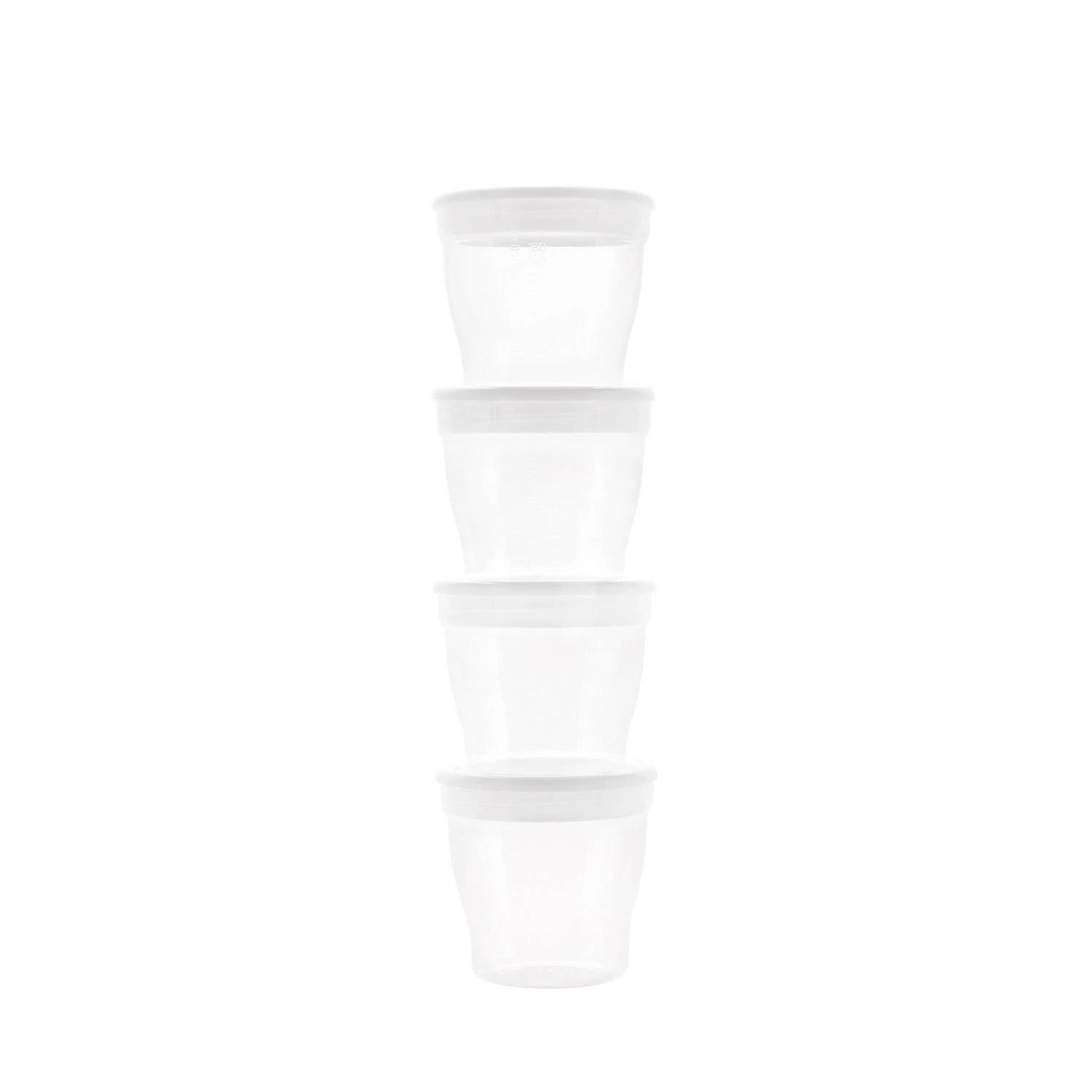 Canpolbabies CANPOL BABIES indeliai mamos pienui/maistui laikyti, 180 ml, 4vnt., 204 12