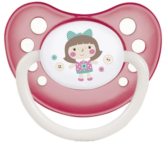 CANPOL BABIES lateksinis ortodontinis čiulptukas TOYS, 0-6 mėn, 23/259