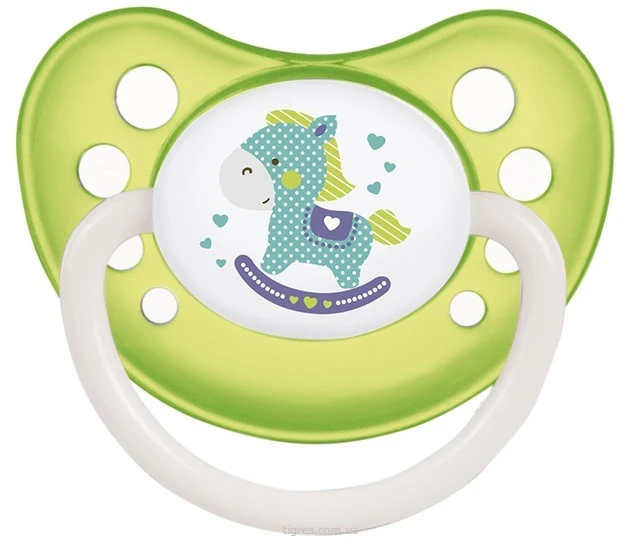 CANPOL BABIES lateksinis ortodontinis čiulptukas TOYS, 0-6 mėn, 23/259