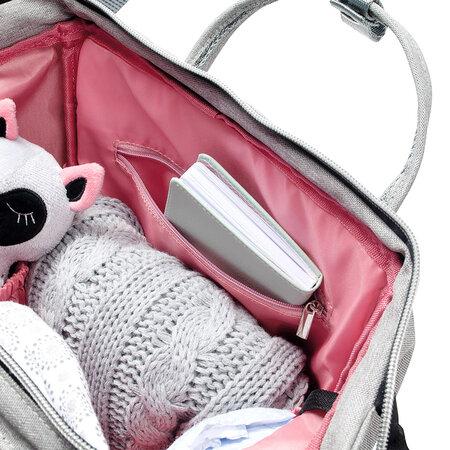 CANPOL BABIES mamos krepšys tvirtinimas prie vežimėlio, pilkas, 50/103