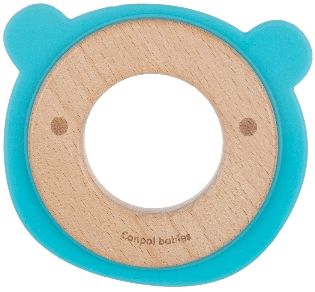 CANPOL BABIES medinis silikoninis kramtukas LOKIS, 80/304