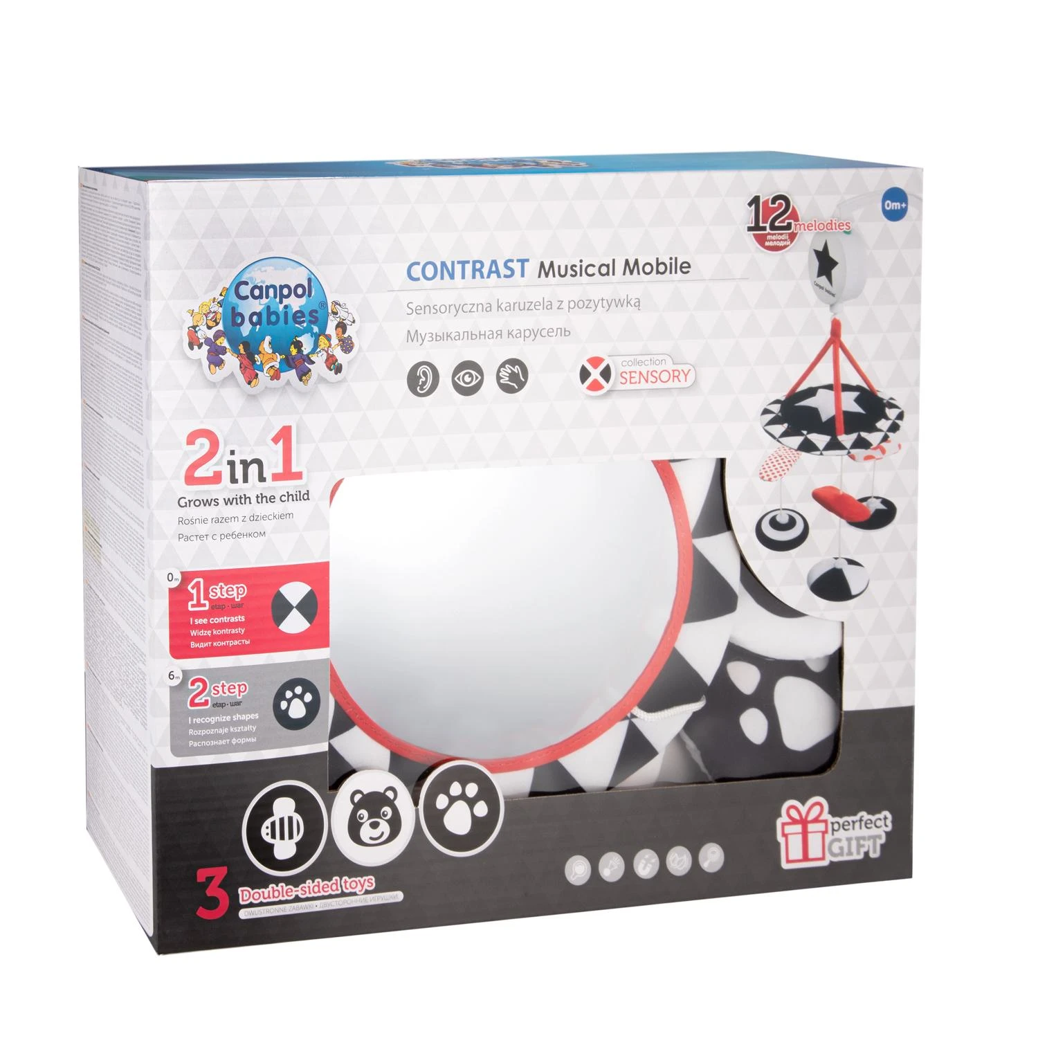 Canpolbabies CANPOL BABIES minkšta muzikinė karuselė, SENSORY TOYS, 68/084