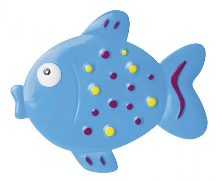 CANPOL BABIES neslystantys mini kilimėliai į vonią 5vnt Colorful Ocean 12x10cm 80/003