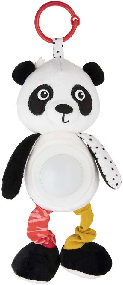 CANPOL BABIES pakabinamas pliušinis žaislas panda, muzikinė dėžutė ir lempa BabiesBoo, 68/101