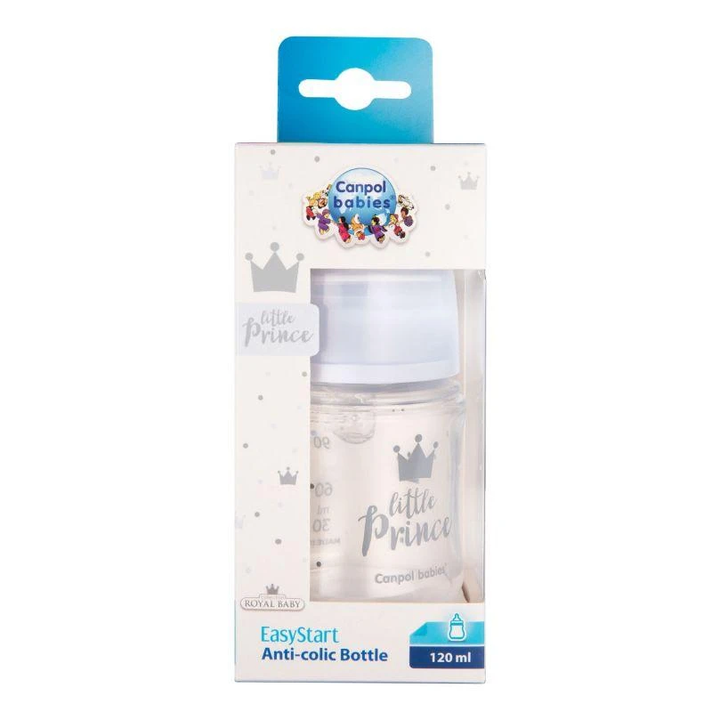 Vaikiškas buteliukas Canpol Babies 120 ml Little Prince