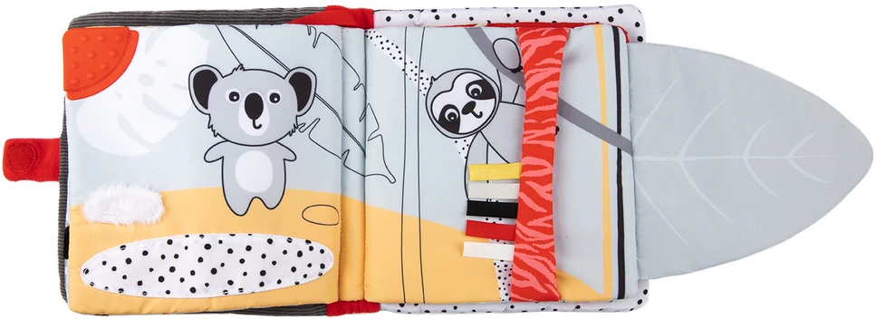 CANPOL 68/088 Sensorinė manipuliacinė knygelė BabiesBoo Panda