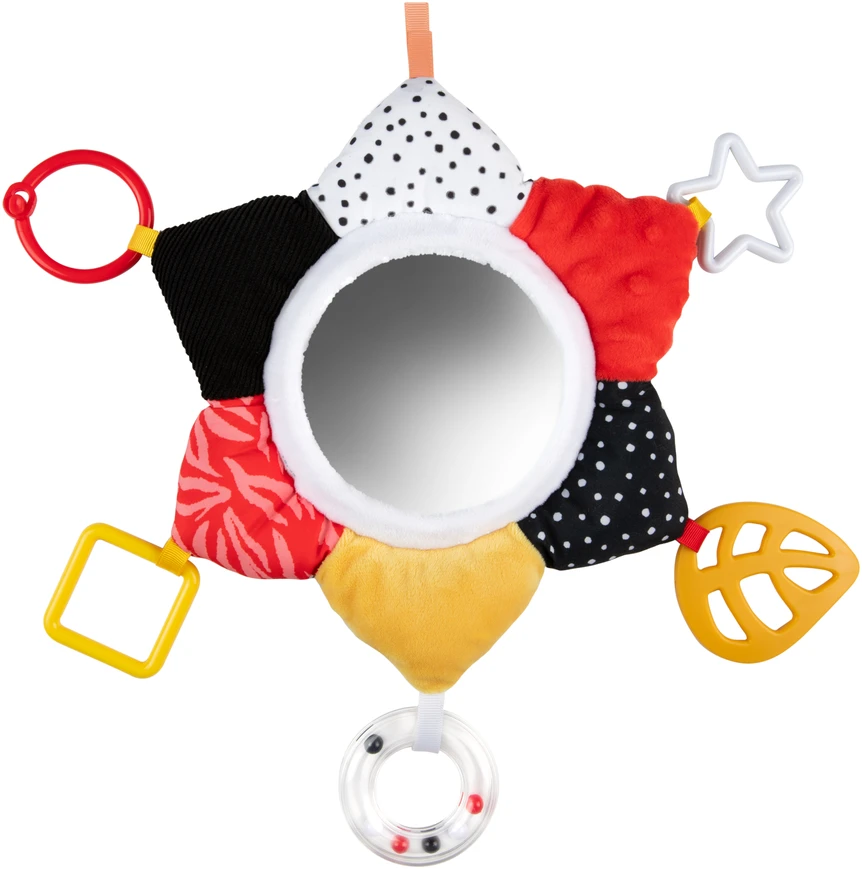 CANPOL BABIES sensorinis veidrodis su interaktyviais elementais BABIESBOO, 68/099