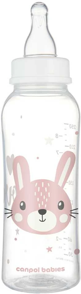 Siauro kaklelio buteliukas 250 ml su zuikučiu
