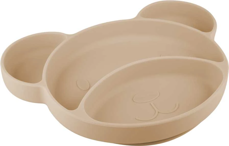 CANPOL BABIES Silikoninė lėkštė su pritvirtinimu BEAR, 51/401_bei