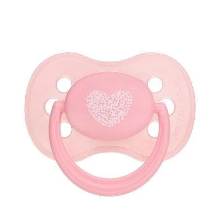 CANPOL BABIES silikoninis apvalus čiulptukas PASTELOVE, 0-6 mėn., 22/422