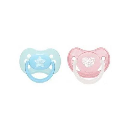 CANPOL BABIES silikoninis apvalus čiulptukas PASTELOVE, 6-18 mėn., 22/423