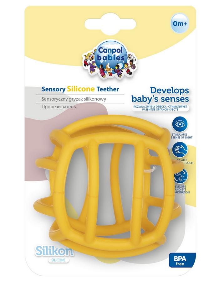 CANPOL BABIES silikoninis kramtukas BALL, 80/303