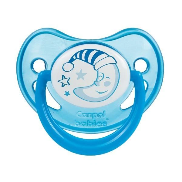 CANPOL BABIES silikoninis ortodontinis čiulptukas NIGHT DREAMS, 6-18 mėn., 22/501_new