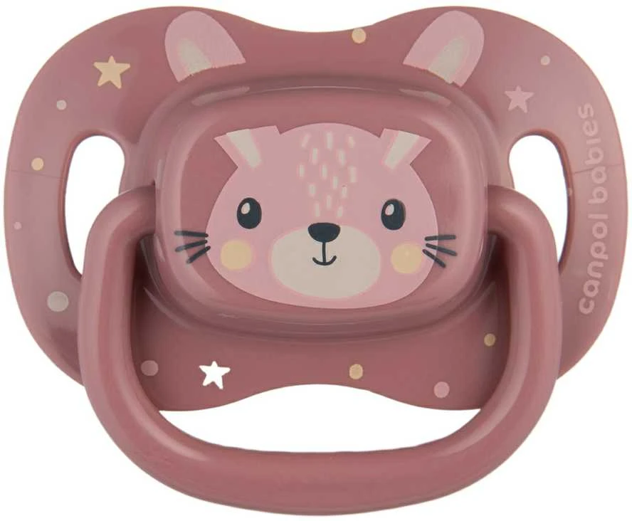 CANPOL BABIES silikoninis simetrinis čiulptukas CUTE ANIMALS, 6-18 mėn., 34/925_pin aprašymas - Prekės nuotrauka