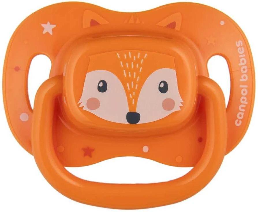 CANPOL BABIES silikoninis simetrinis čiulptukas CUTE ANIMALS, 18+ mėn., 34/926_ora aprašymas - Prekės nuotrauka