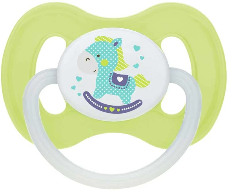 CANPOL BABIES silikoninis simetrinis čiulptukas TOYS, 0-6 mėn., 23/291
