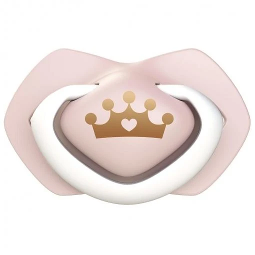 CANPOL BABIES silikoninis simetrinis čiulptukas ROYAL BABY, 0-6 mėn., 2 vnt., 22/650_pin
