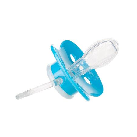 CANPOL BABIES silikoninis simetrinis čiulptukas OWL, 18 mėn+, 22/570
