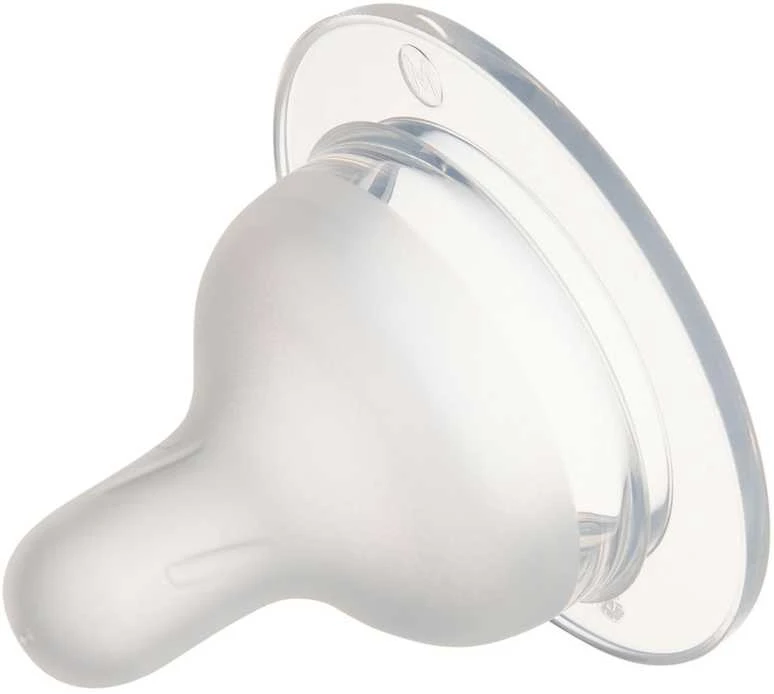 CANPOL BABIES silikoninis žindukas S formos buteliukui M (lėtas) 2 vnt., 59/892