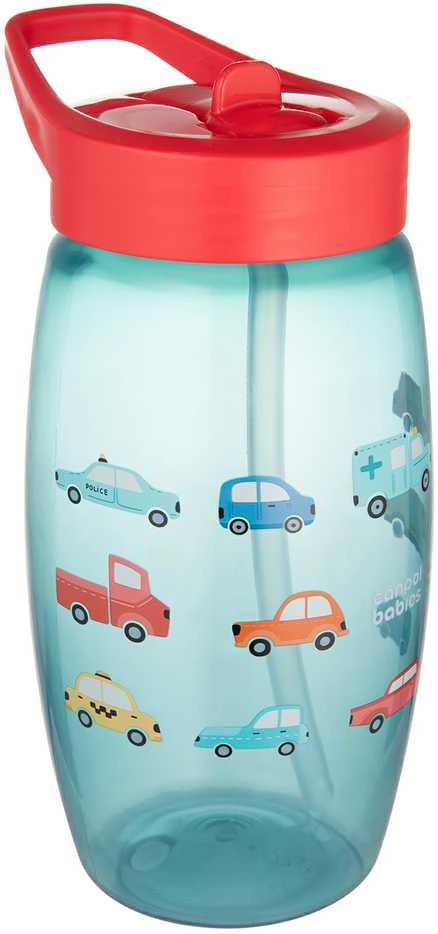 Canpolbabies CANPOL BABIES sportinė gertuvė su užlenkiamu snapeliu CARS, 400 ml, 56/618_blu