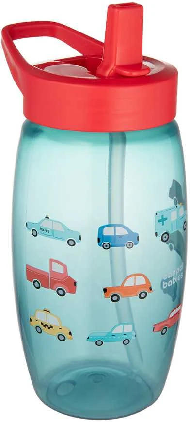 Canpolbabies CANPOL BABIES sportinė gertuvė su užlenkiamu snapeliu CARS, 400 ml, 56/618_blu
