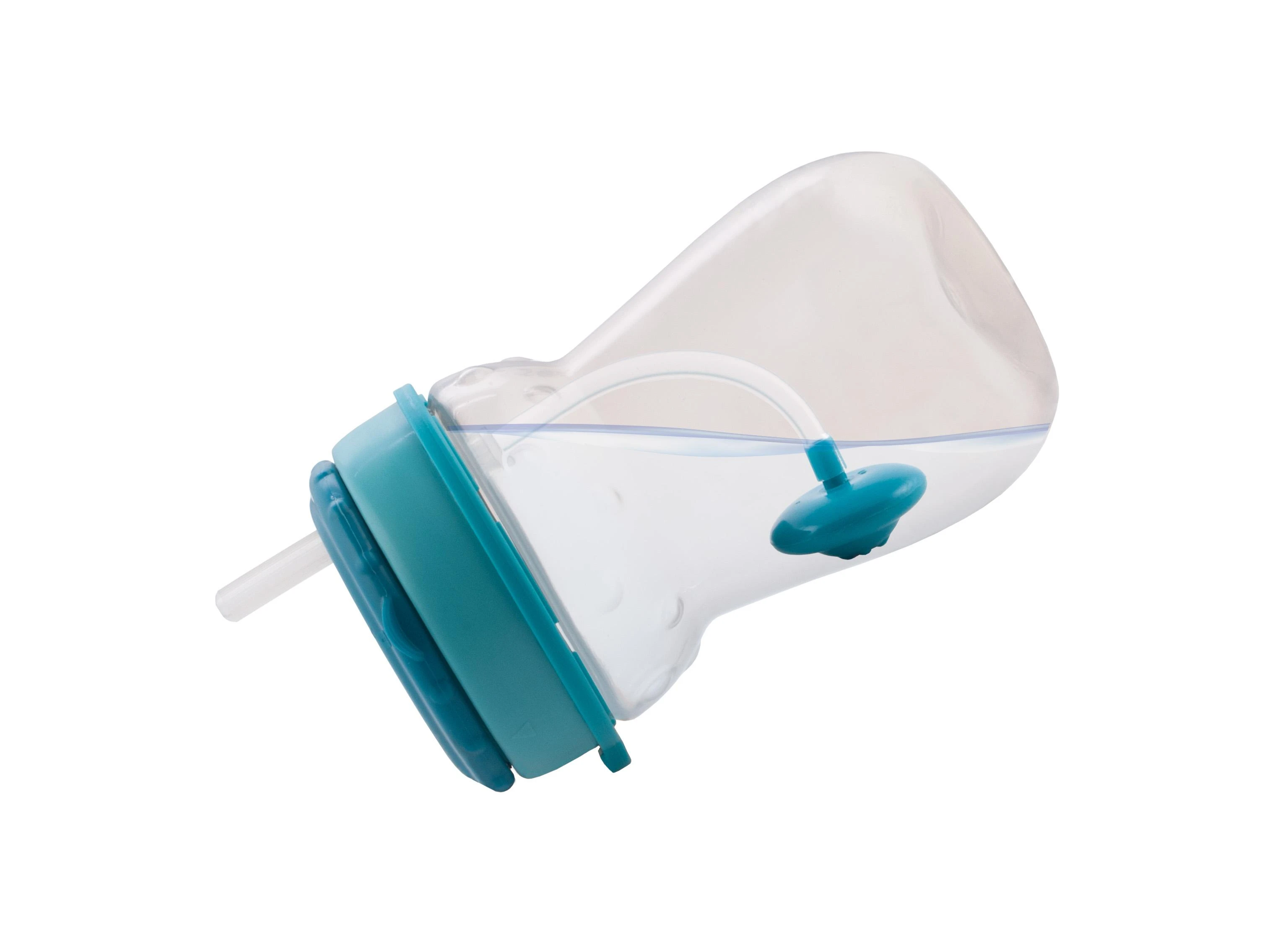 CANPOL BABIES sportinis puodelis su uždaromu šiaudeliu, 350 ml, 56/518