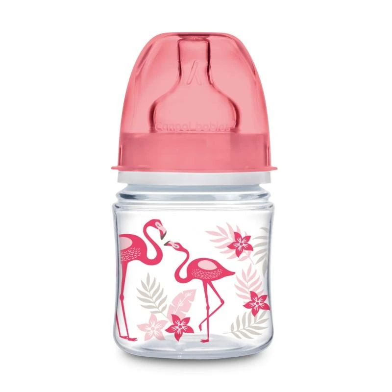 CANPOL BABIES plataus kaklelio buteliukas EASYSTART JUNGLE, 120 ml, 35/226_cor aprašymas - Prekės nuotrauka