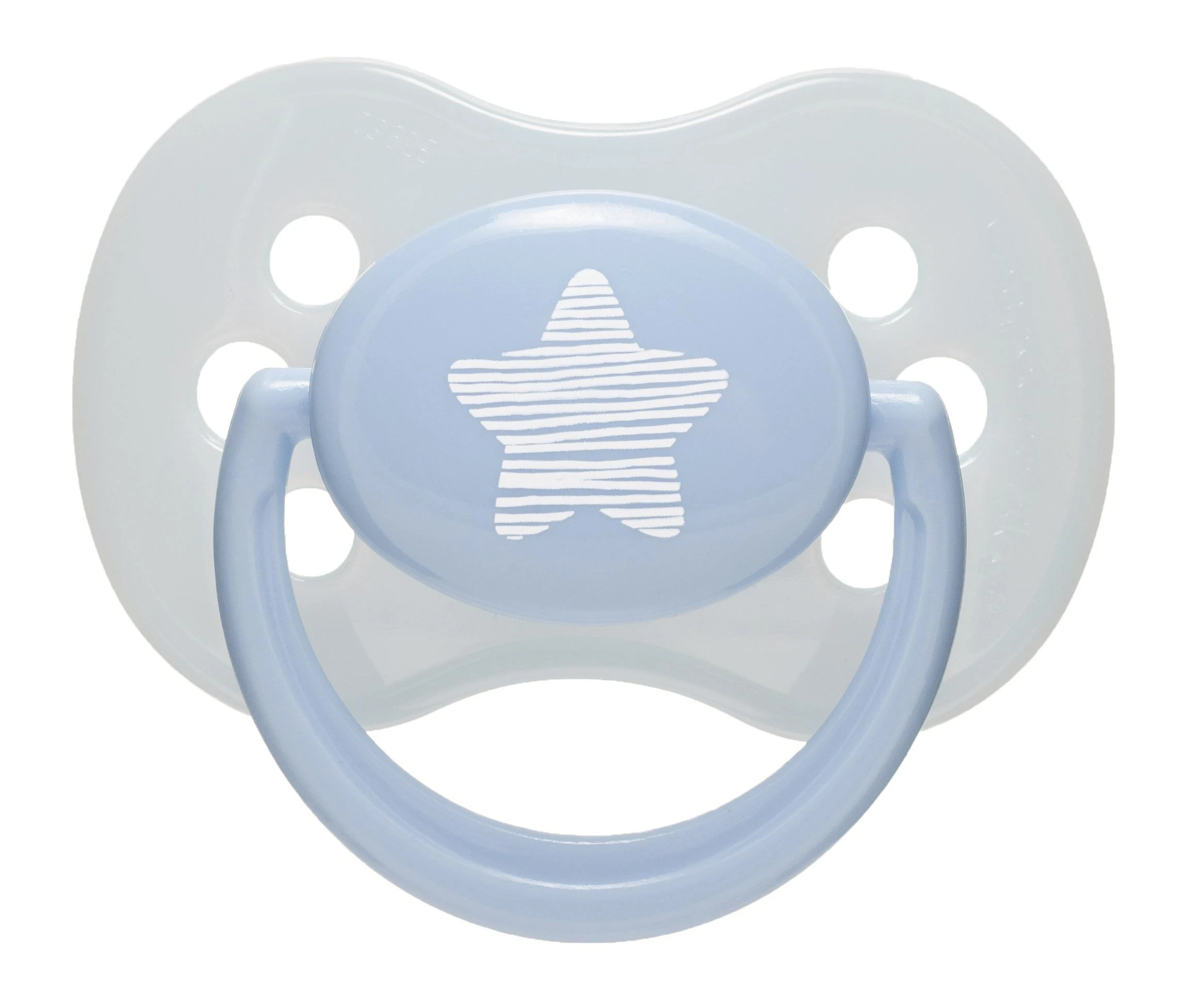 CANPOL BABIES silikoninis apvalus čiulptukas PASTELOVE, 0-6 mėn., 22/422
