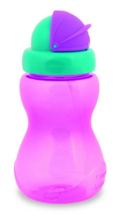 CANPOL BABIES gertuvė su šiaudeliu 12m+ 270ml 56/109 pink aprašymas - Prekės nuotrauka