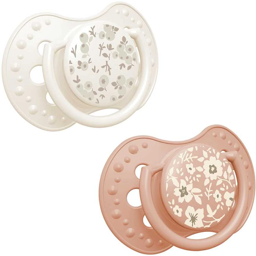 LOVI silikoniniai dinaminiai čiulptukai, Blossom Ivory, 0-6 mėn., 2 vnt., 22/921_newgirl