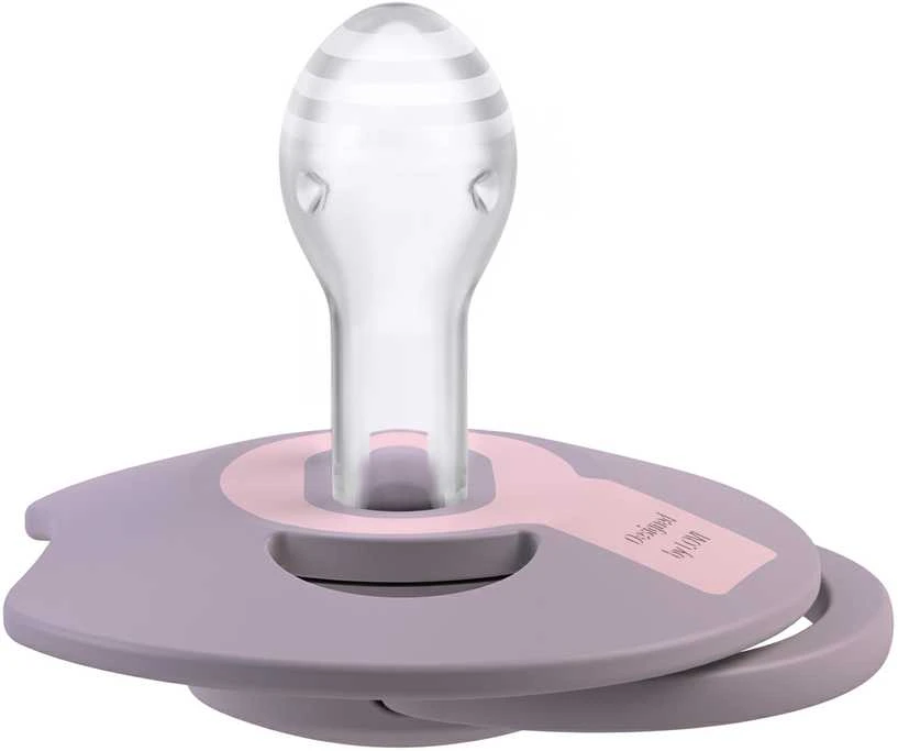 LOVI silikoninis dinaminis čiulptukas Prime, Violet, 0-6m, 1 vnt., 34/421