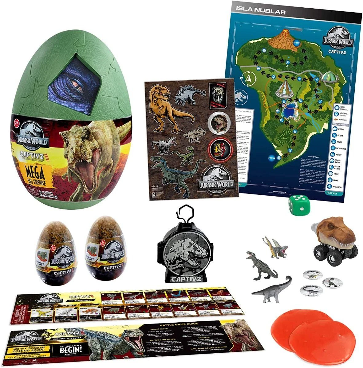 CAPTIVZ mega kiaušinio rinkinys Clash Edition, TM-JW-C3DLG