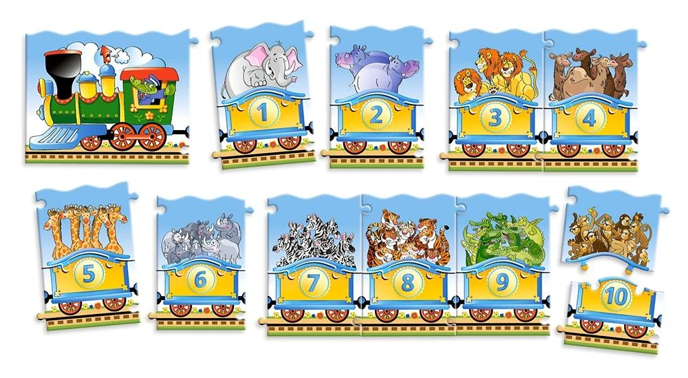 Castorland Dėlionė 21 vnt. - Traukinys aprašymas - Prekės nuotrauka