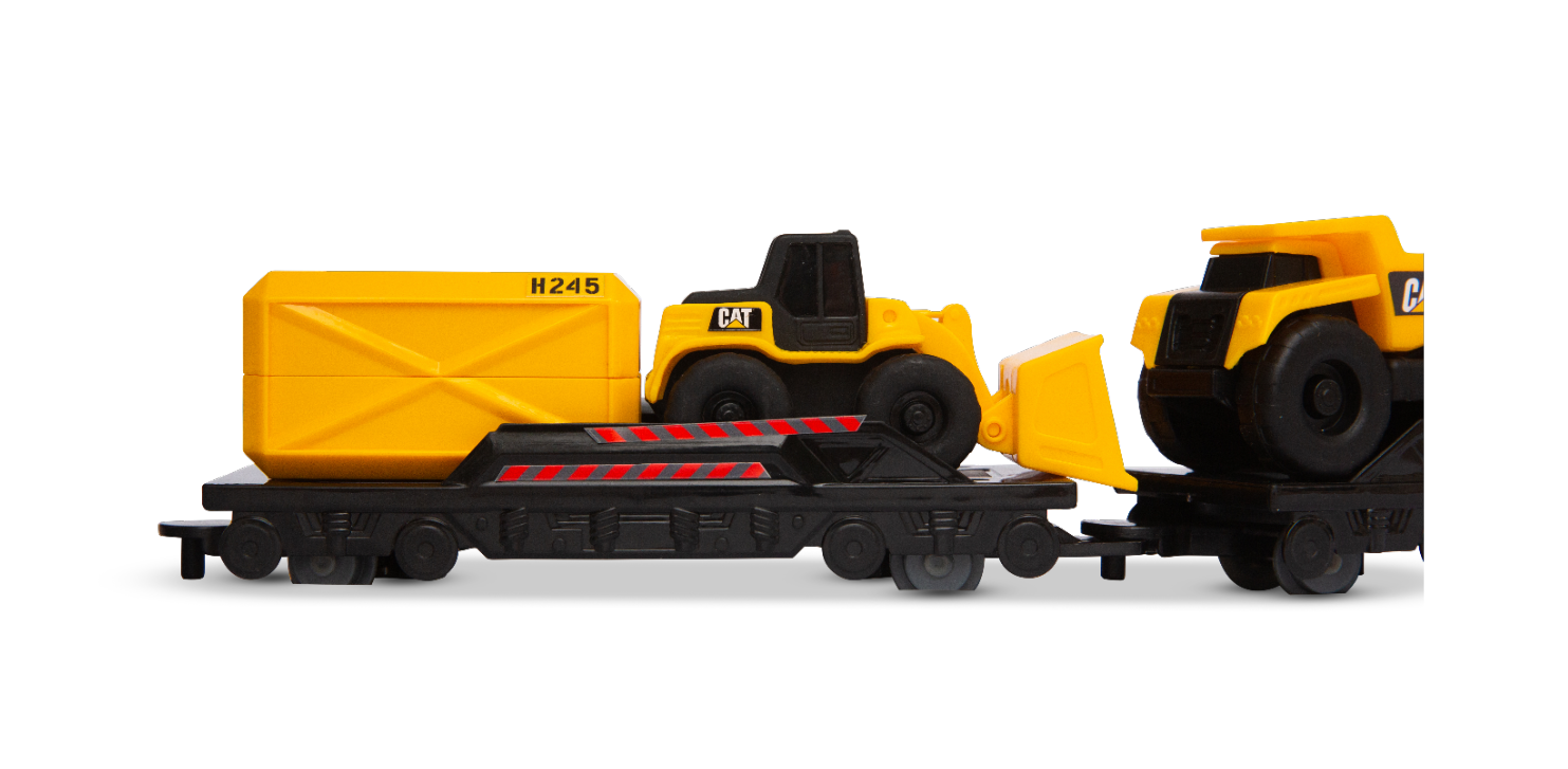 CAT traukinio rinkinys Little Machines, 82949