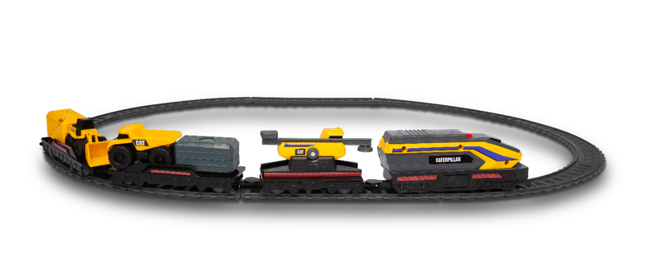 CAT traukinio rinkinys Little Machines, 82949