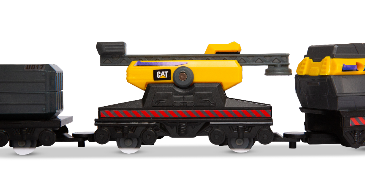 CAT traukinio rinkinys Little Machines, 82949