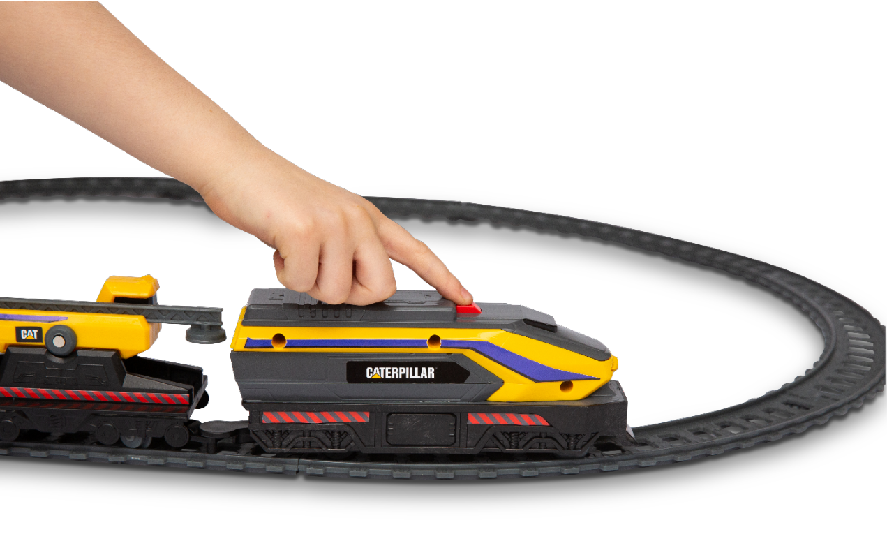 CAT traukinio rinkinys Little Machines, 82949