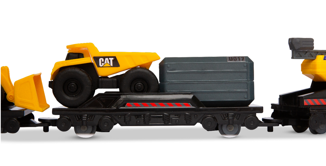 CAT traukinio rinkinys Little Machines, 82949