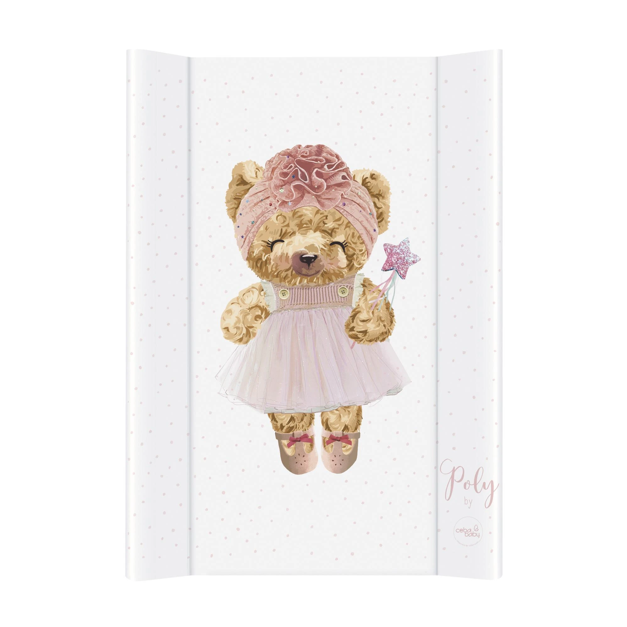 CebaBaby vystimo lenta Comfort, Fluffy Puffy Poly, trumpa, kieta (70 cm)