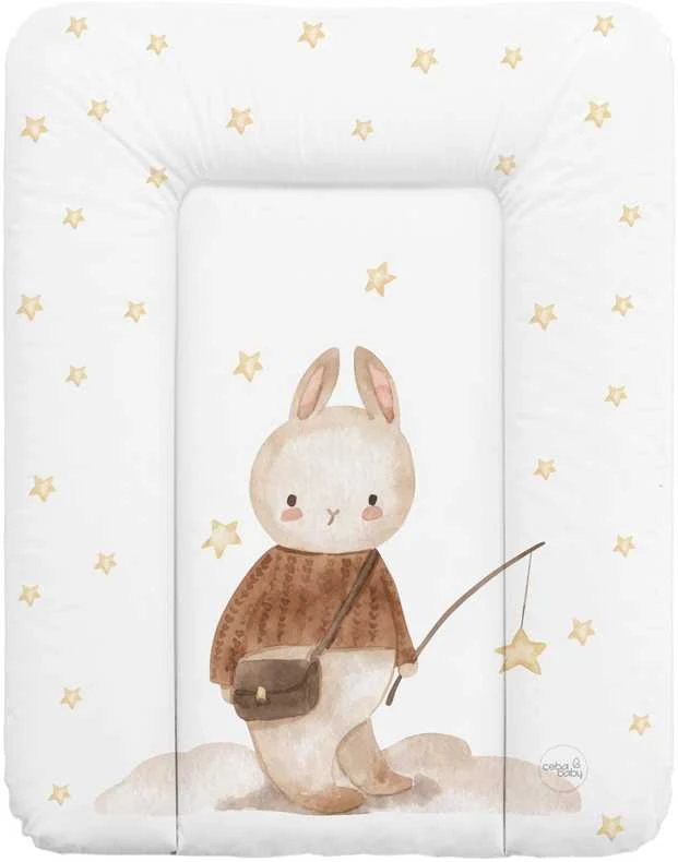 CebaBaby vystymo kilimėlis Basic, 70x50cm | raštas: svajoklis kiškutis | W-143-000-728 aprašymas - Prekės nuotrauka