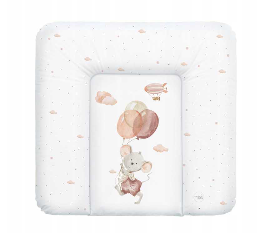 Vystymo kilimėlis su peliuko raštu Ceba baby Basic, 75 × 72 cm