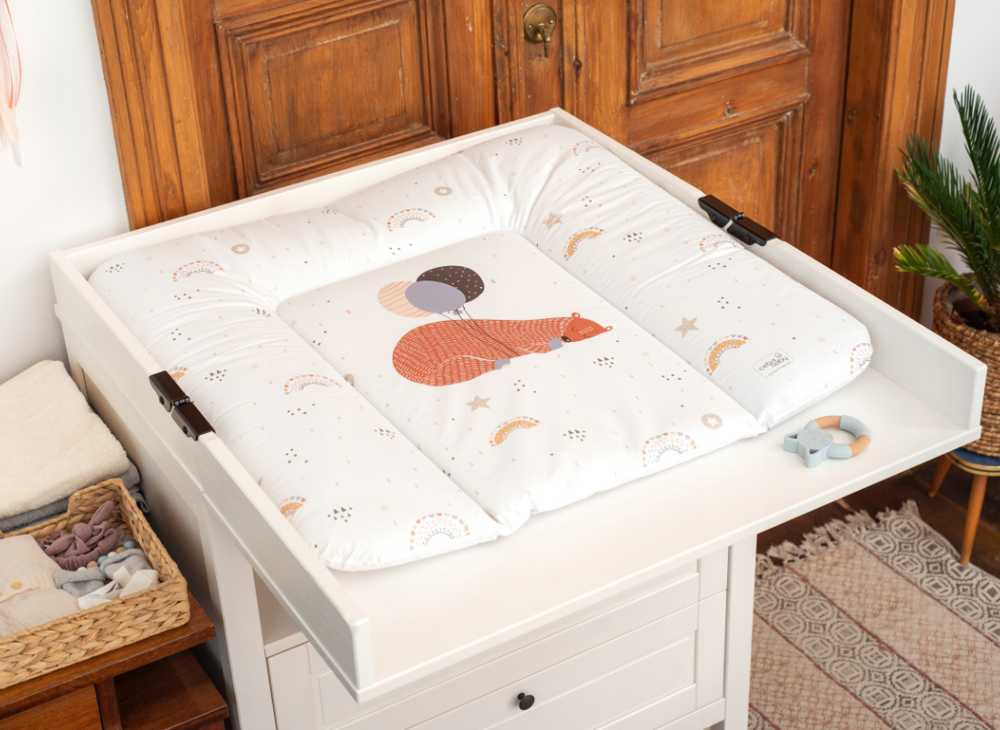 Vystymo kilimėlis su peliuko raštu Ceba baby Basic, 75 × 72 cm