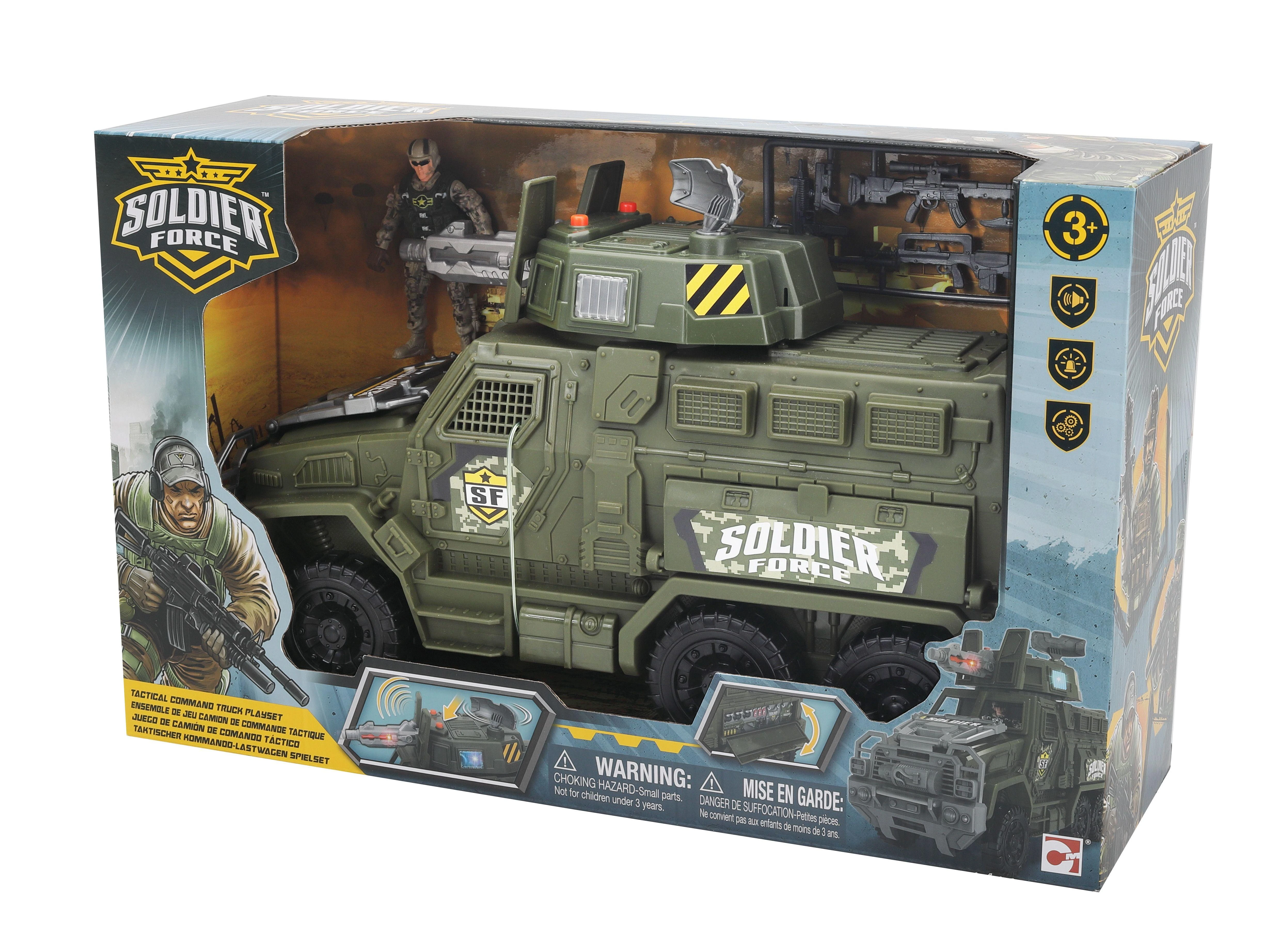 CHAP MEI karinis rinkinys Soldier Force Tactical Command Truck, 545121